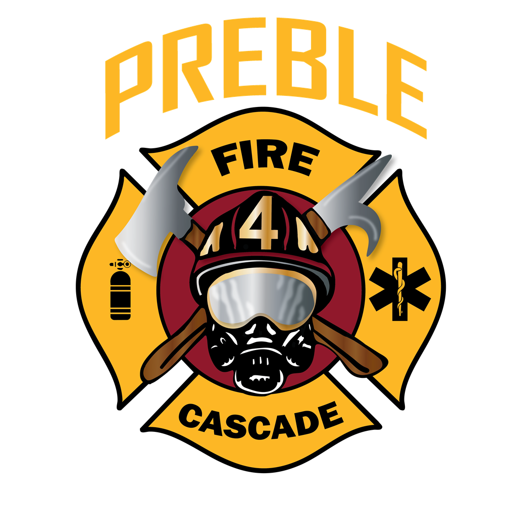Preble Volunteer Fire Fighting Association crest