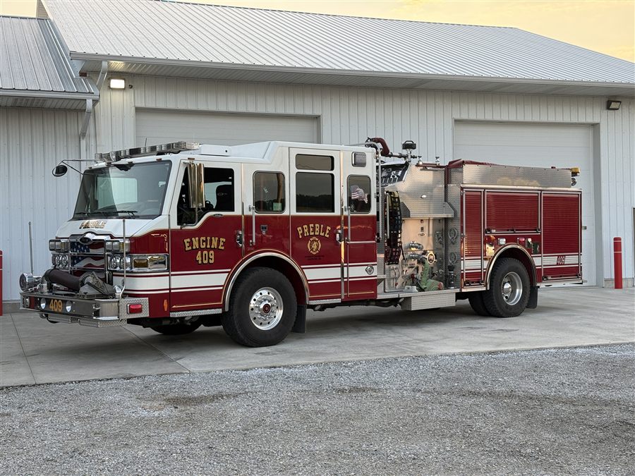 Engine 409, a 2008 Pierce Velocity engine
